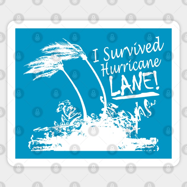 I Survived Hurricane Lane Sticker by Etopix